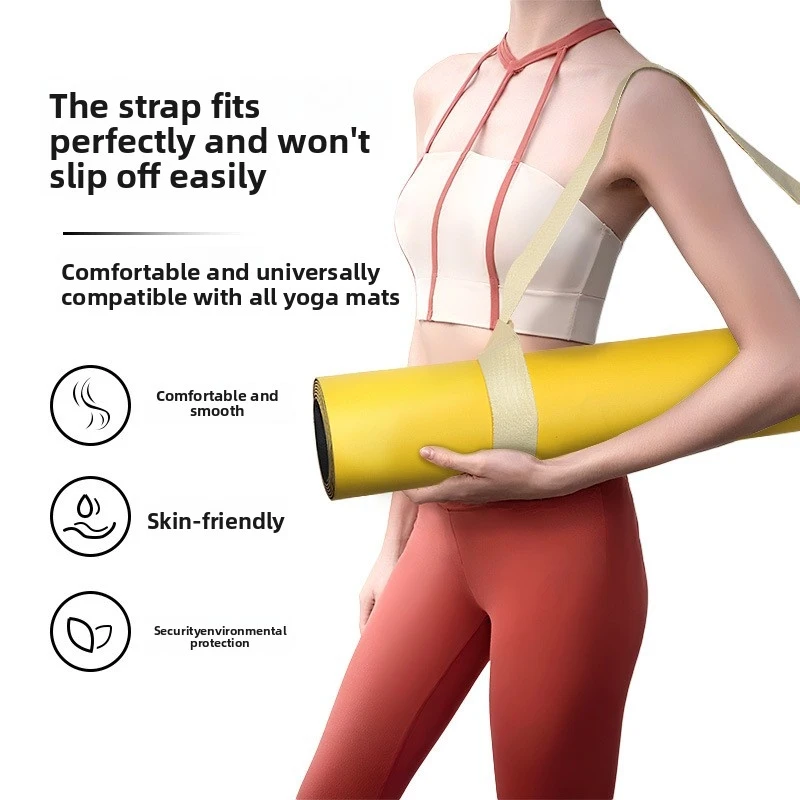 

Hot New Adjustable Yoga Mat Strap Binding Straps Shoulder Straps Sports Elasticity Storage Belt Yoga Mat Belt Fitness Equipment