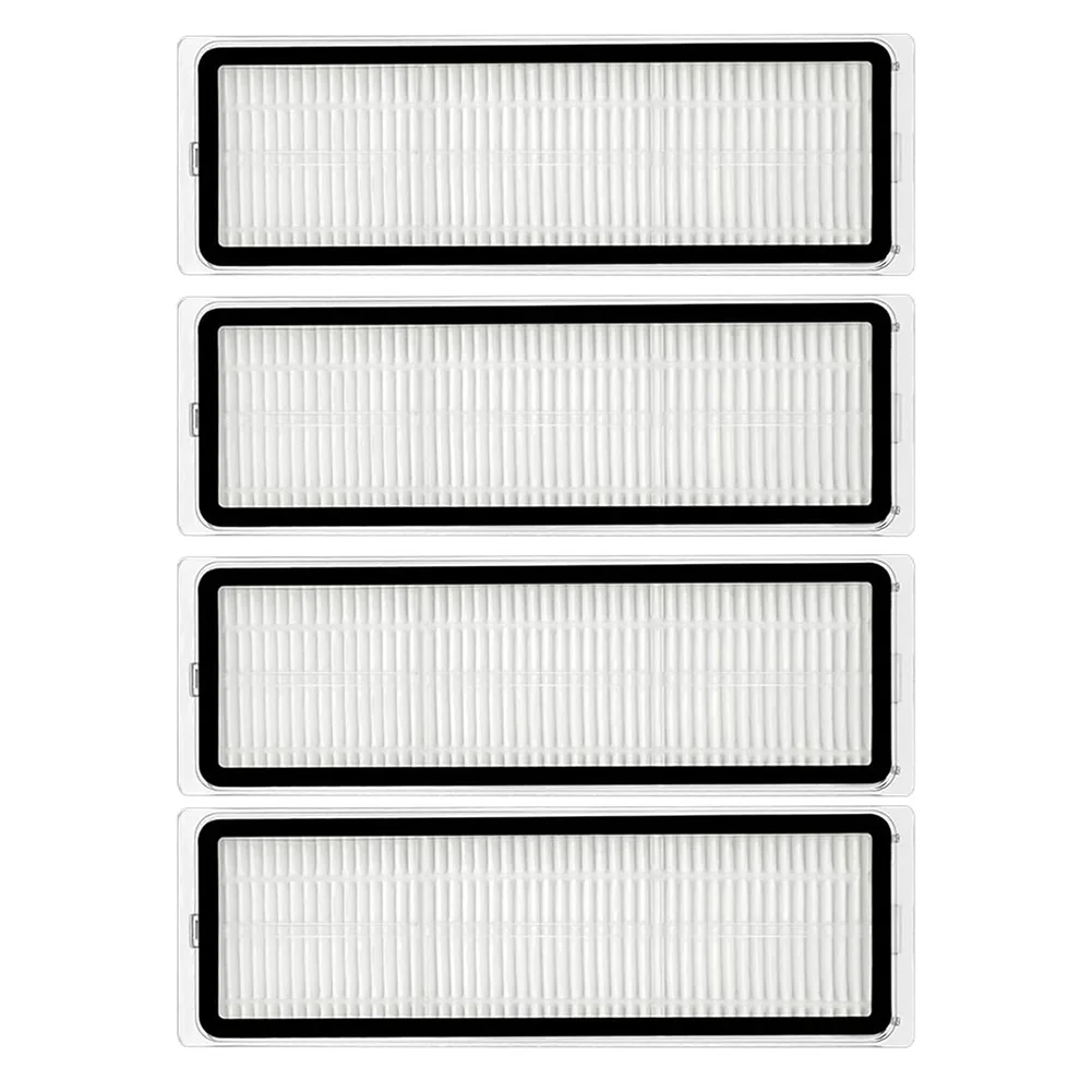 Kit de filtros de repuesto con 4 filtros para la aspiradora robot DREAME D20 Plus que garantiza un rendimiento óptimo y pisos limpios