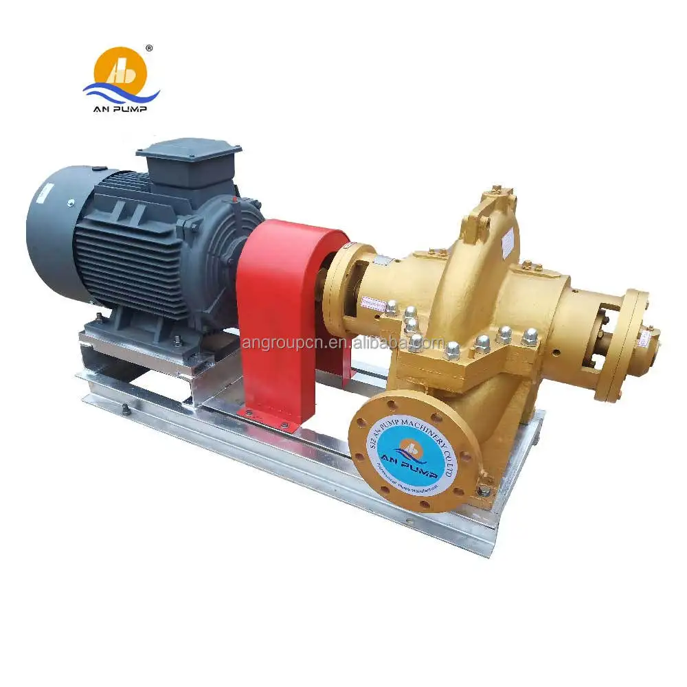 Heavy Salty High Capacity Centrifugal Split Case Water Pump Double Suction Pump Copper/bronze Impeller