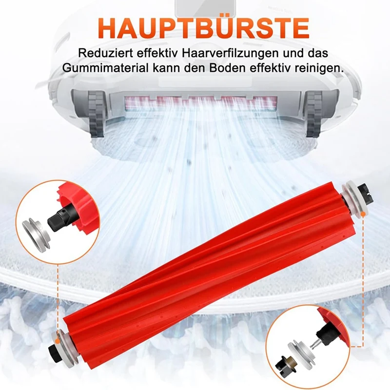 สำหรับ roborock Q Revo เครื่องดูดฝุ่นหุ่นยนต์ P10แปรงด้านข้างหลักแผ่นกรอง HEPA อุปกรณ์เสริมถุงผ้ากันฝุ่น