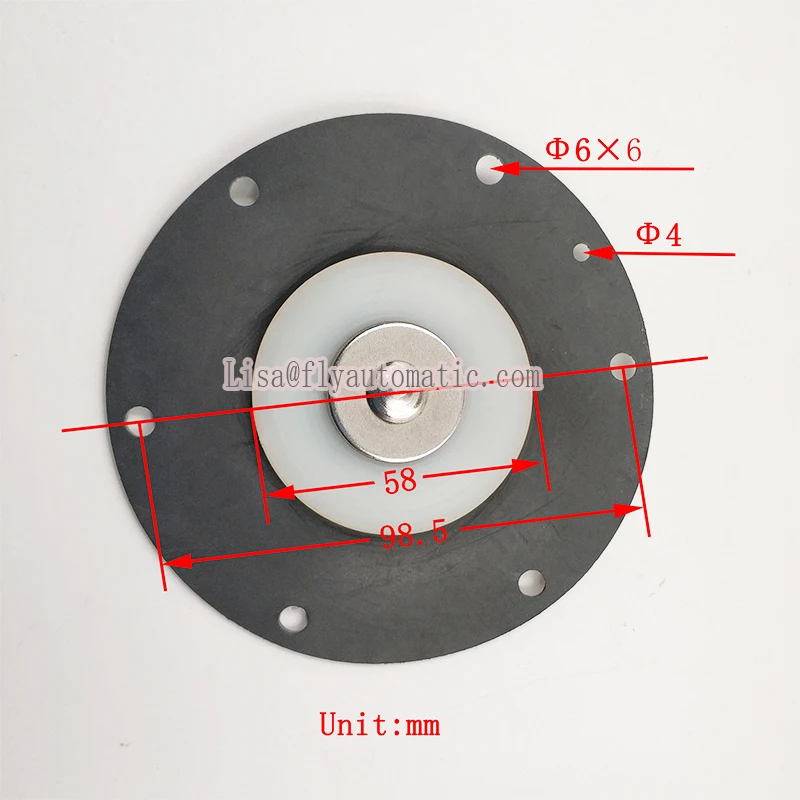 GOYEN K4000 M1182 Kit di riparazione membrana per valvola a impulsi CA40T RCA40T CA40DD RCA40MM