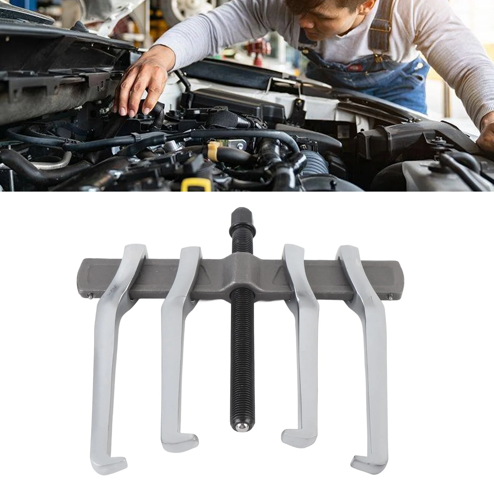 

Съемник подшипников с 2 кулачками длиной 6–8 дюймов — конструкция с одним крючком для внутренних/внешних подшипников — высокая прочность и экономичность труда