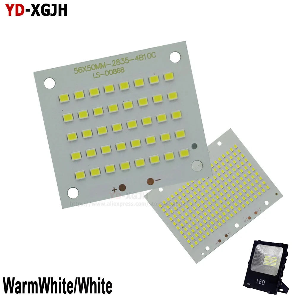 

10W- 200W Power LED board chip 2835 for Board Aluminum Workshop, Supermarket, Construction Site Flood Light