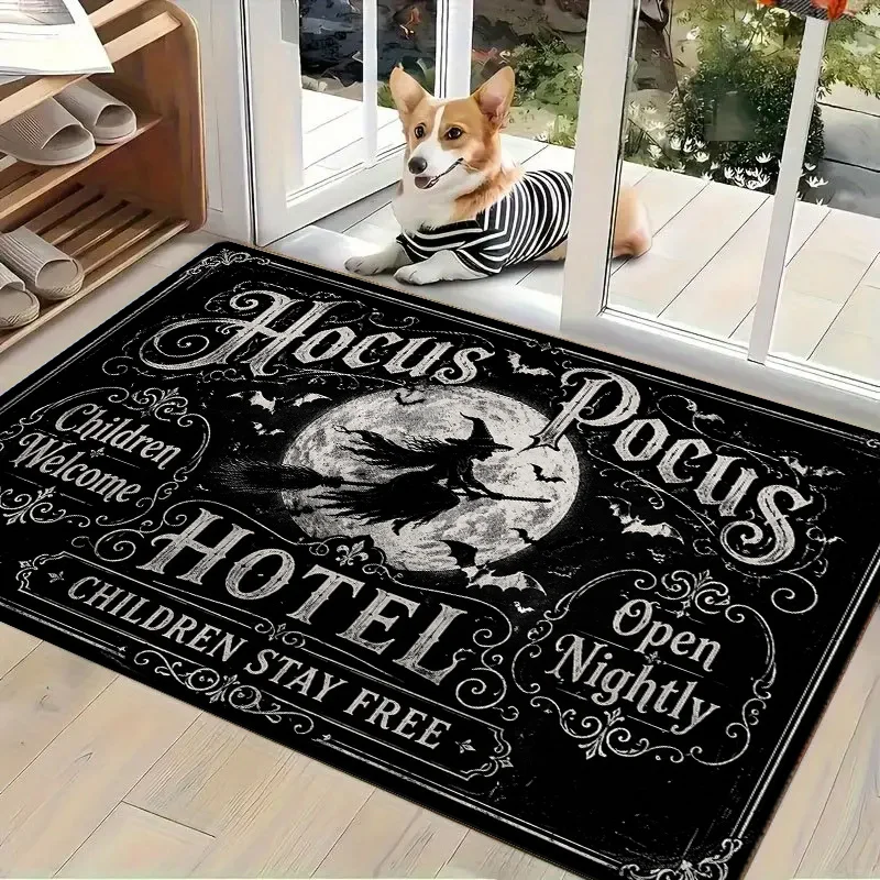 Hocus Pocus Witch Area Rug Non Slip Washable Floor Mat For Living Room Bedroom Home Decor