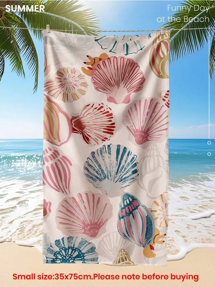

Microfiber Polyester Super Absorbent Bath Towel, Windproof Sunscreen Anti-Sand Design for Outdoor Travel Swimming Bathroom Decor