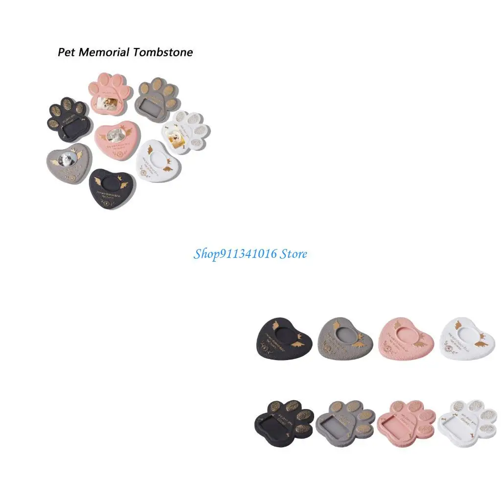  Pet Grave Marker Cements Memorial Plaque Personalizing Outdoor Animal Remembrances