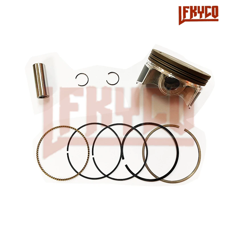 ATV Engine Parts 72mm Bore Piston Rings Kit for Vortx 250 Vort-x250 Vortx250 2002-2018 Pin 16mm*45mm Motorcycle Accessories