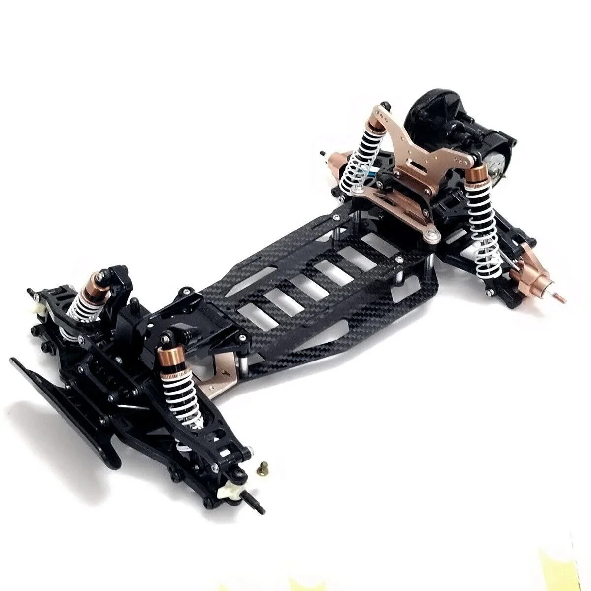 Carbon Fiber Chassis Frame Kit for Tamiya DT-02 Holiday Buggy Sand Rover Fighter Buggy Upgrade Parts