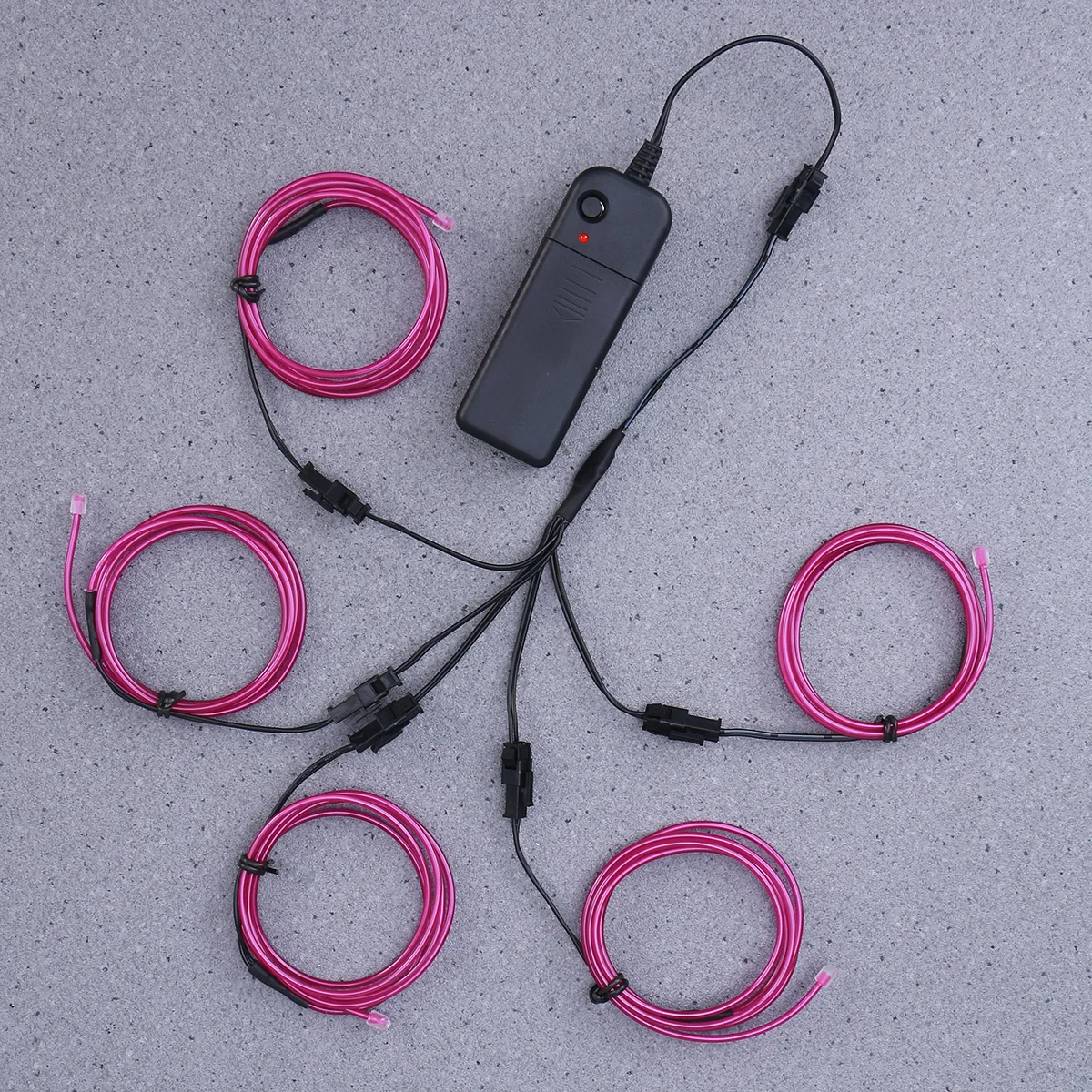 

1M El Kit Electroluminescent Cold Light Flexible Glow Wire For Halloween Christmas Party Decoration Diy El