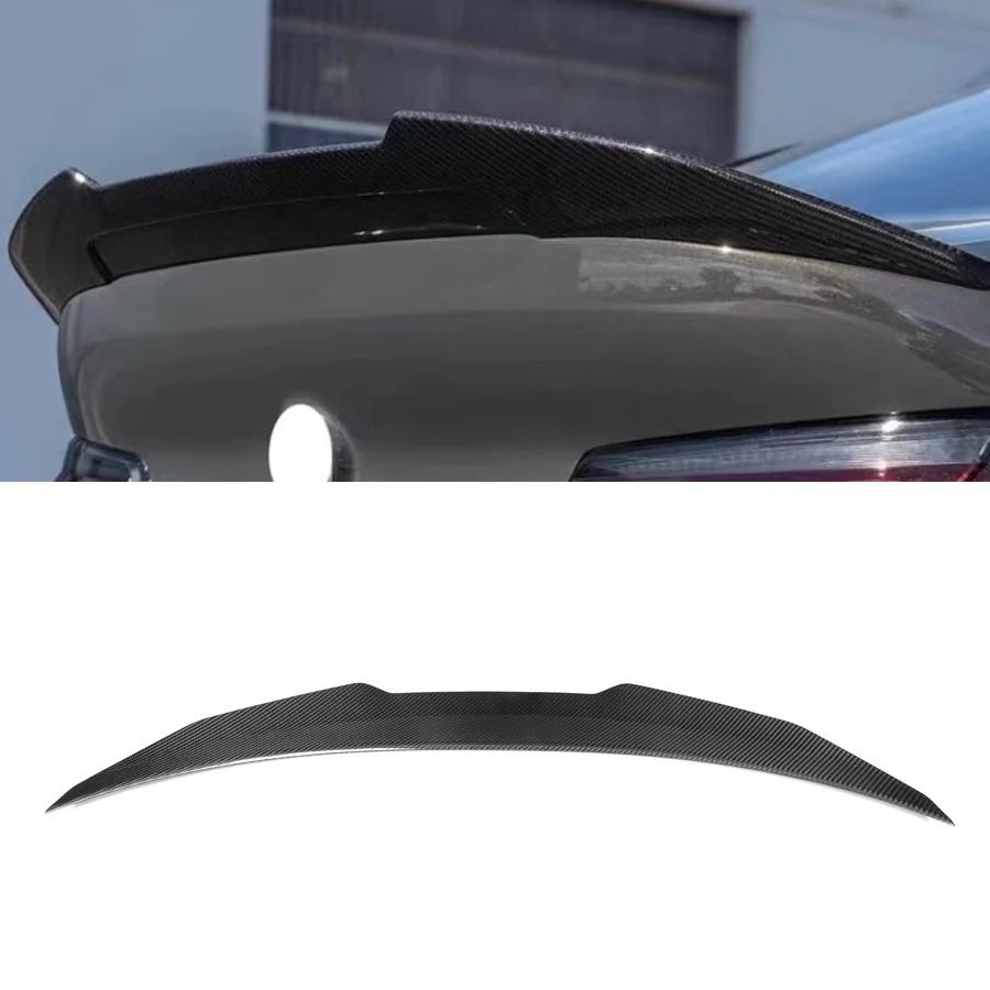 For BMW 8 Series G14 830i 840i PSM Style Carbon Fiber Car Boot Lid Spoilers  Rear Trunk Spoiler Wings Car Styling Tail fins