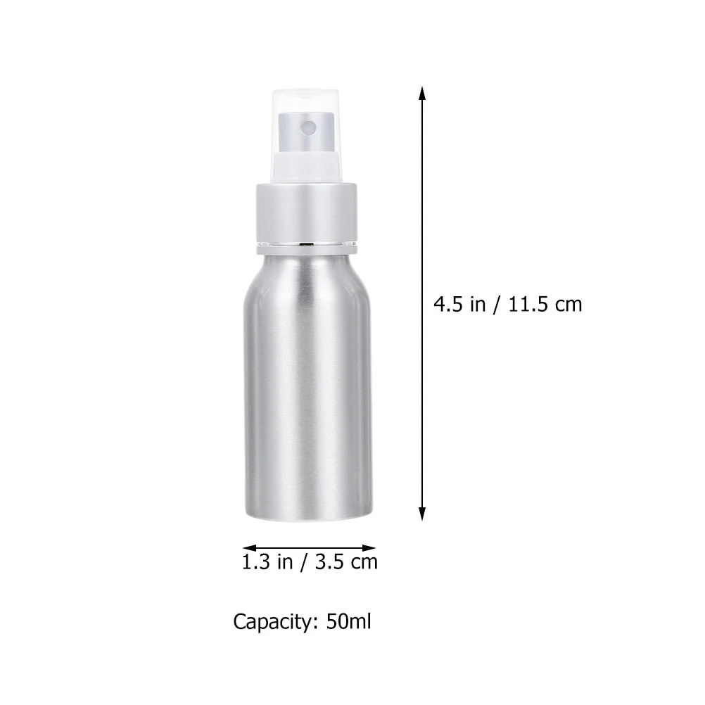 Bitters Spray Bottle Perfume Atomiser Refillable Atomizer Cocktail Mister Silver