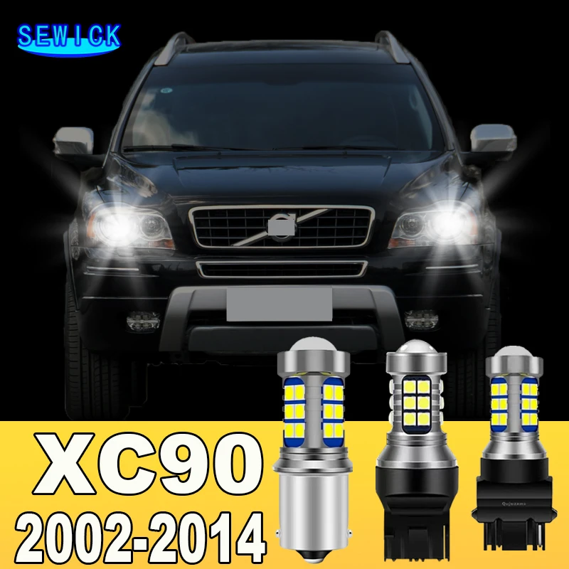

2pcs LED Turn Signal Light Turning Bulb Accessories For Volvo XC90 2002-2014 2005 2006 2007 2008 2009 2010 2011 2012 2013