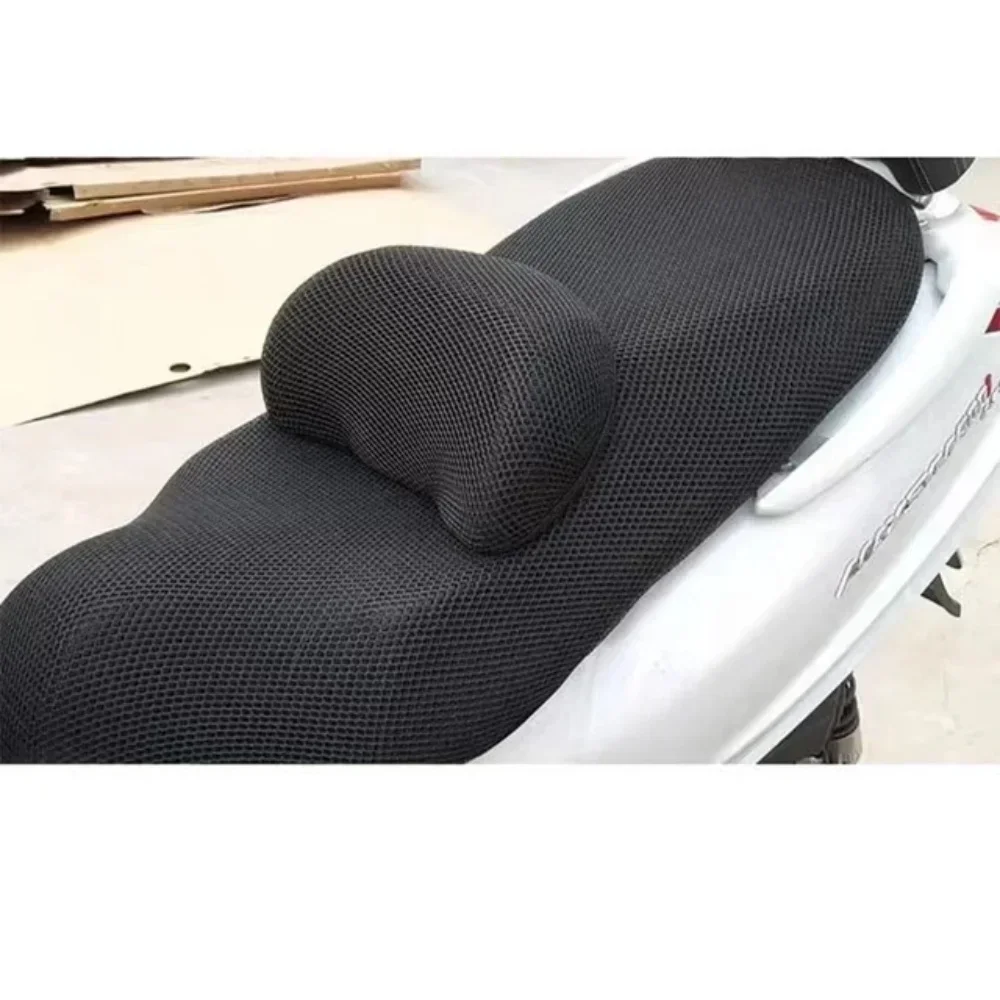 Capa de assento da motocicleta para sym maxsym 400i maxsym400i max sym 400 assento proteger almofada 3d favo de mel malha assento capa de assento