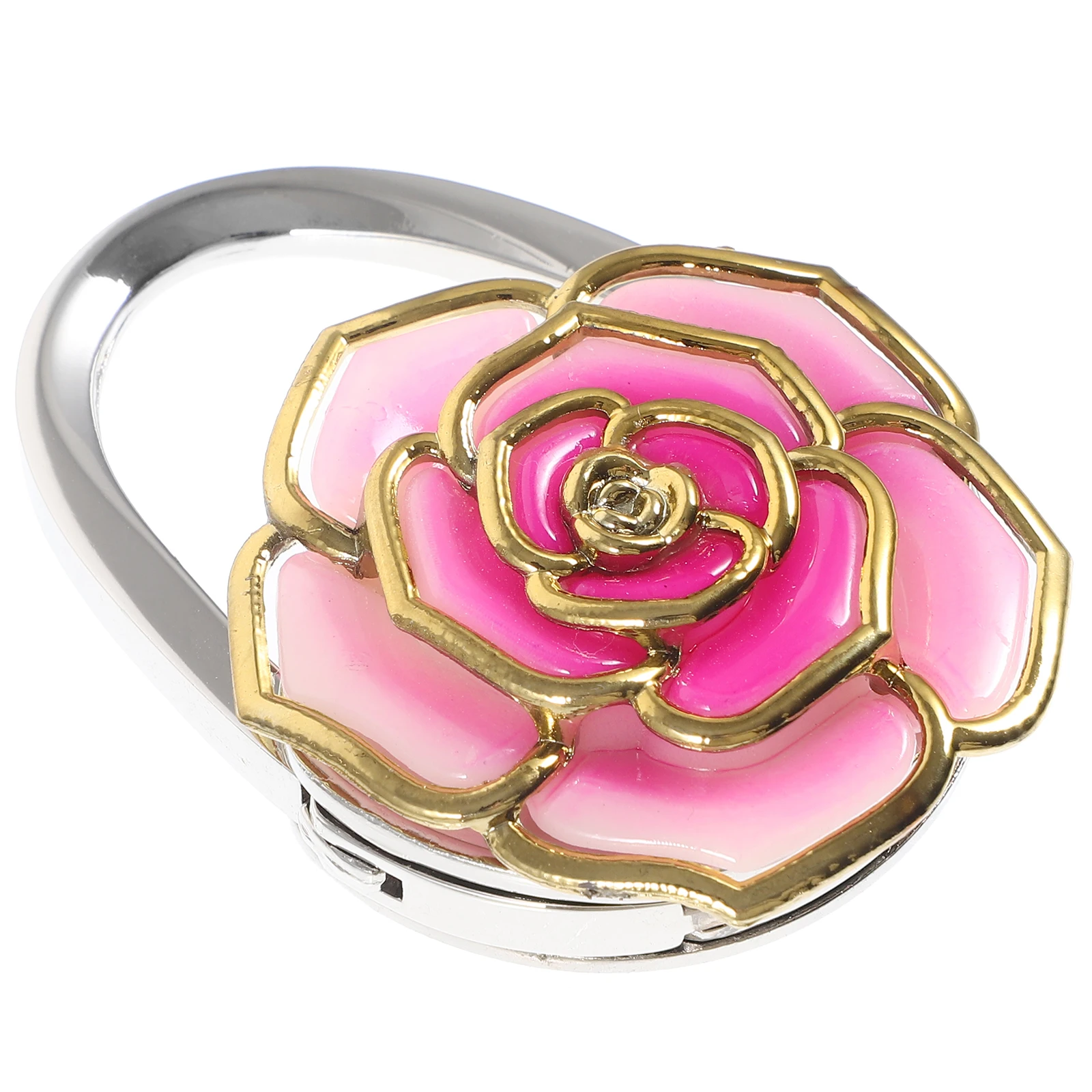 

Складная сумка Складная вешалка с крючком для сумки Розовая 115 мм Удлиненная складная сумка 50x70 мм Держатель с крючком для стола Нескользящий