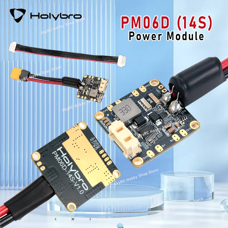 Holybro PM06D Power Module - 2S-14S Input 60A Current for Pixhawk 4 Mini Durandal Pix32 RC FPV