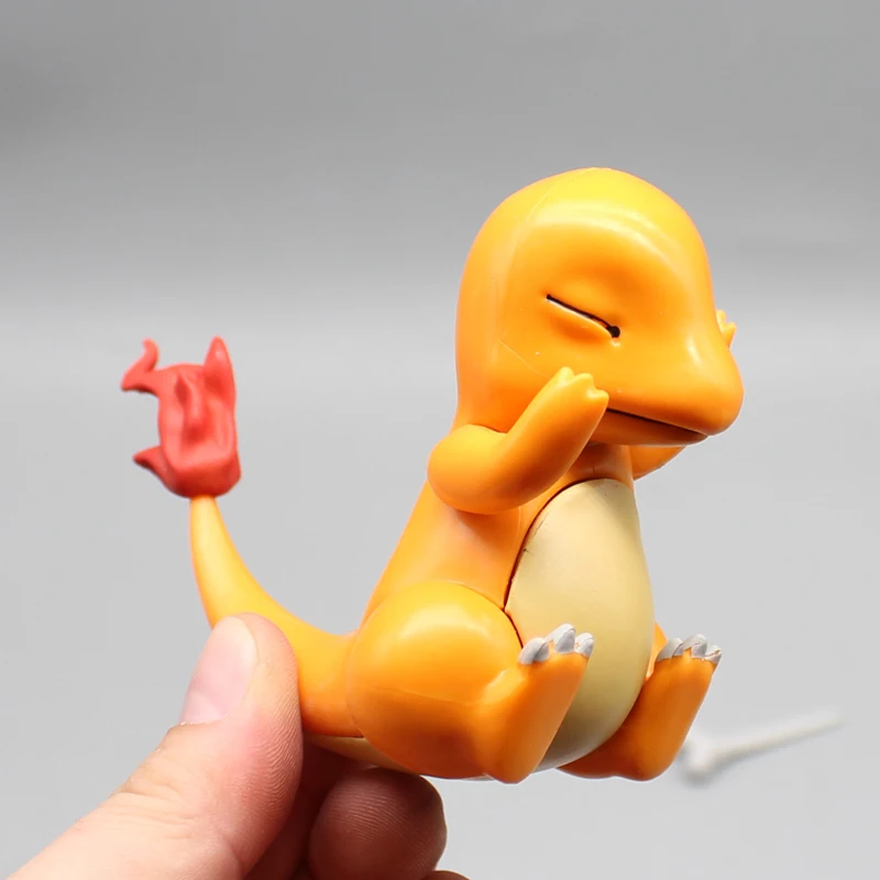 10cm Pokemon Figure Maga Charizard Charmander Gardevoir Lapras Growlithe Figure Cute Collection Pvc Model Statue Doll Toys Gift