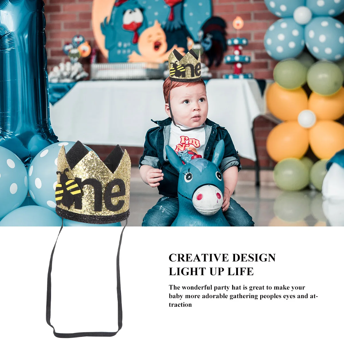 

Bee Hat Baby Headbands Birthday Party Honeybee Theme Kids Hair Accessories Infant