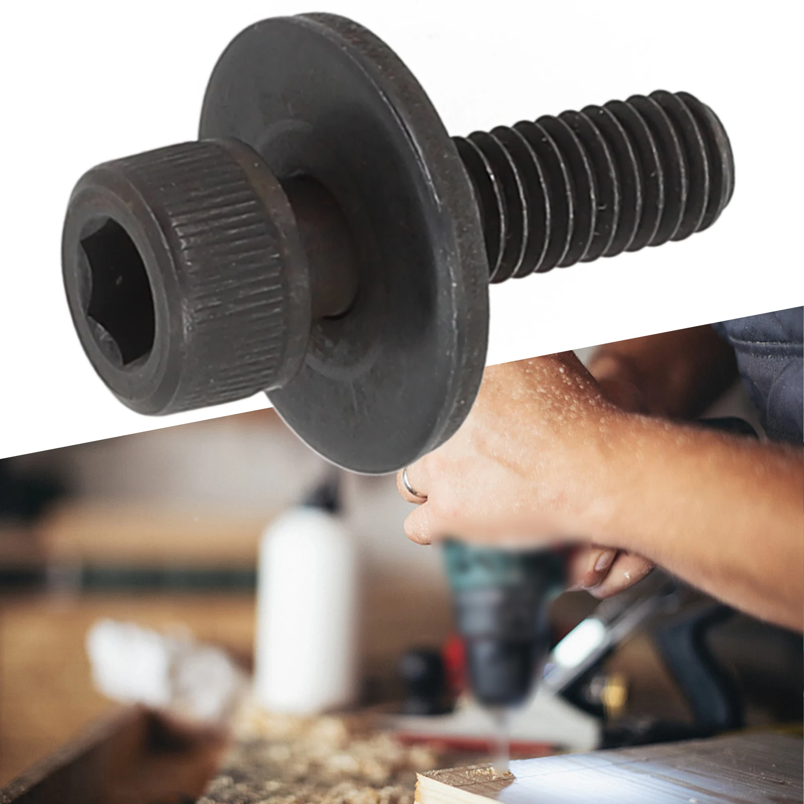 

Metal Bolt Clamp Equipment For 266133-3 For 4101RH Hex 4105KB Saw Accessories Set BSS610 Spare Part Black Tools