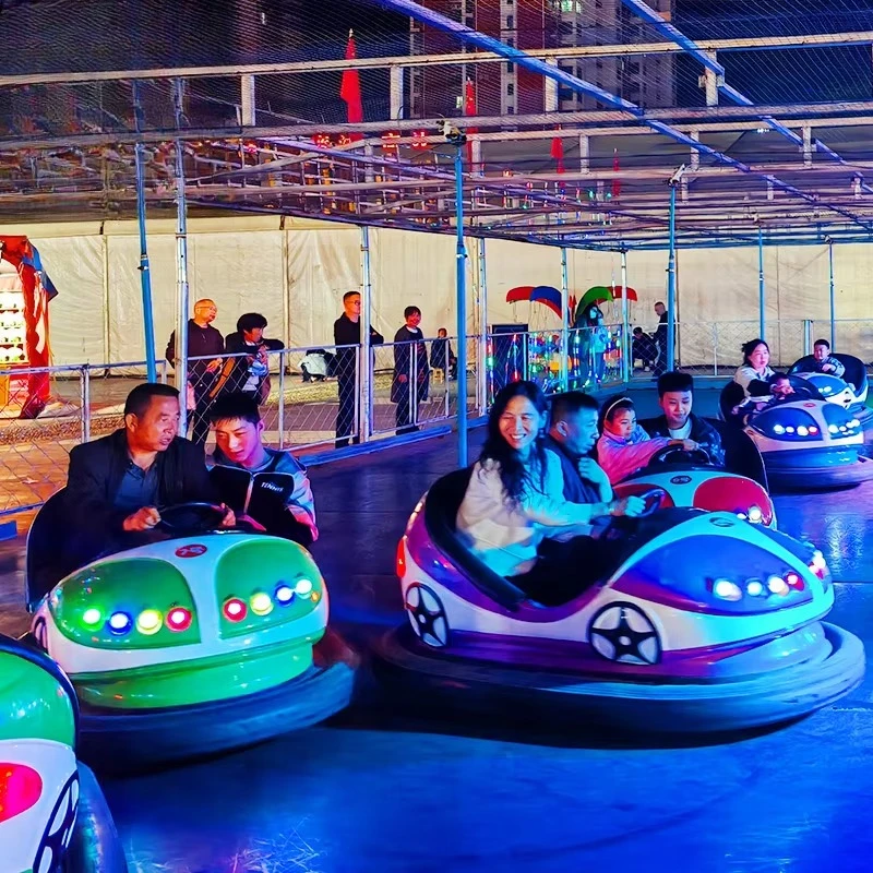 CE Certified Amusement Park Rides Battery Bumper Car Ground Net Bumper Car Sky Net Car for Sale