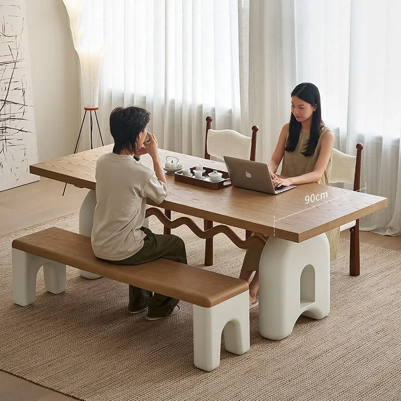 # Nordic Modern Dining Table Lounge Designer Corner Reception Kitchen Dining Table Restaurant Luxury Muebles Salon Furniture