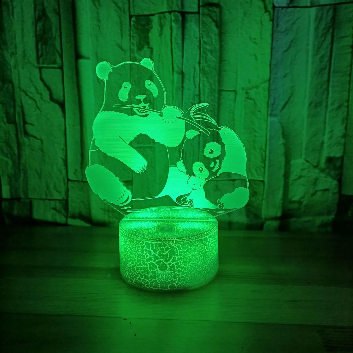 

Nighdn 3D Night Light Panda LED Illusion Lamp Bedside Table Bedroom Decoration Child Nightlight Kids Gift Baby Sleep Lights