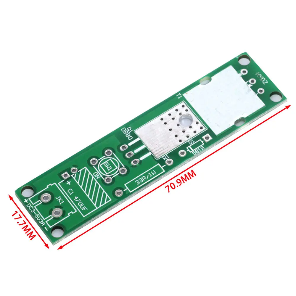 High Voltage Arc Igniter DIY Kit - DC 3-5V Input Arc Generator for Electronic Lighter Projects