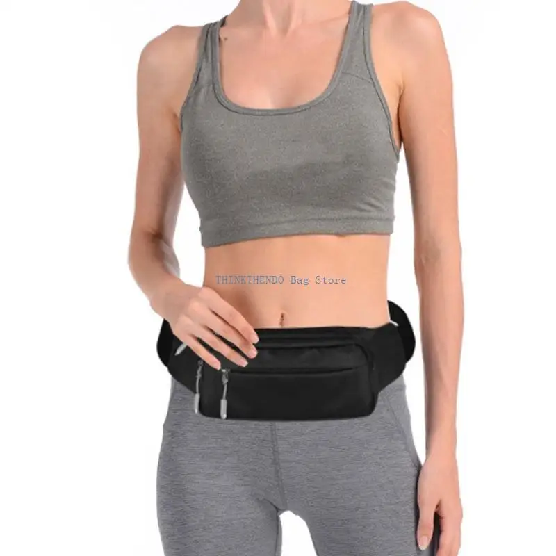 340D Unisex Fanny Pack Shoulder Bags Phone Waist Bag for Outdoor Travel Hiking