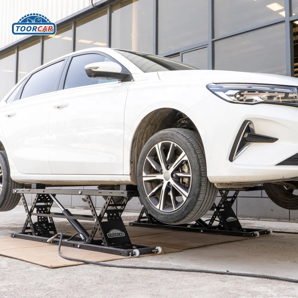 

Sunmo Auto Mobile 3in 1 Powerful 3ton Small Hydraulic Portable Car Scissor Lifts Quick Lift