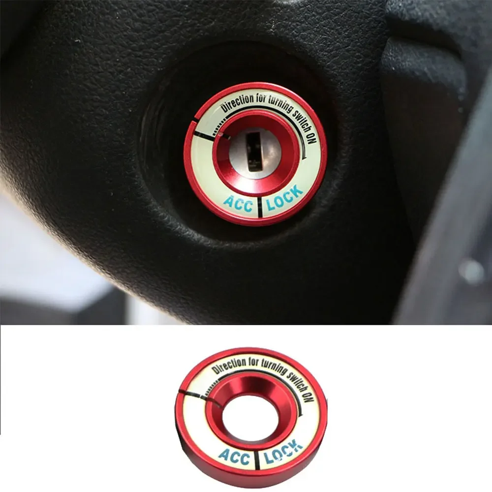 Car Ignition Device Key Switch Ring Sticker Case for VW Tiguan Golf 6 7 Polo CC for Skoda Yeti Superb Octavia Fabia Rapid