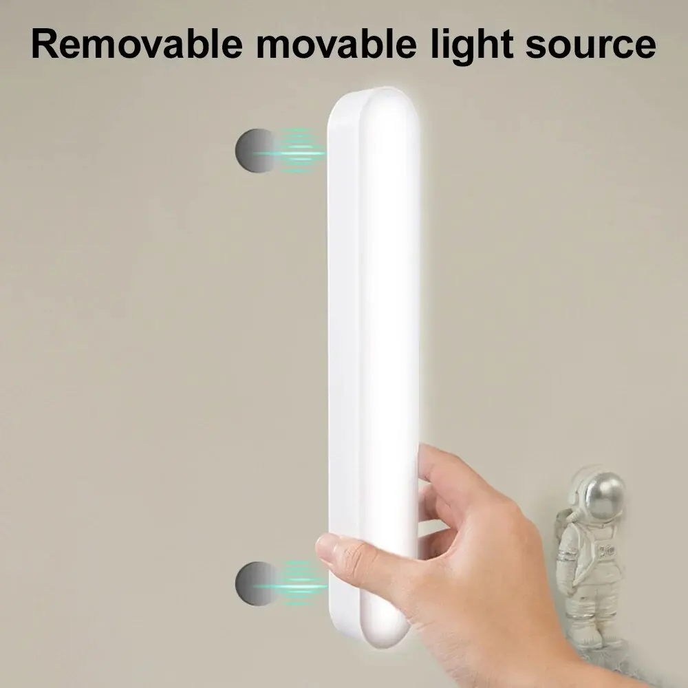 25cm LED Closet Lamps with Battery Three-Speed Light Adjustable Remote Control Night Light Wireless Wardrobe for Cabinet Room