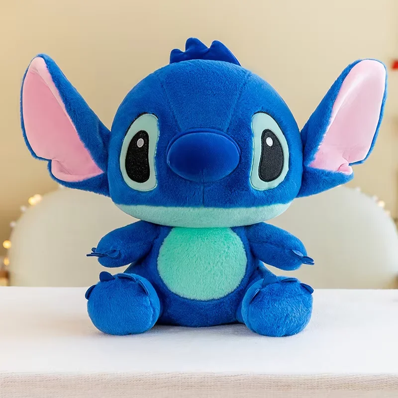 25-40 CM Disney Peluche Bambola Stitch Lilo Doll Carino Anatra Punto Peluche Peluche Anime Morbido Farcito Kawaii Regalo Di Compleanno Per Bambini