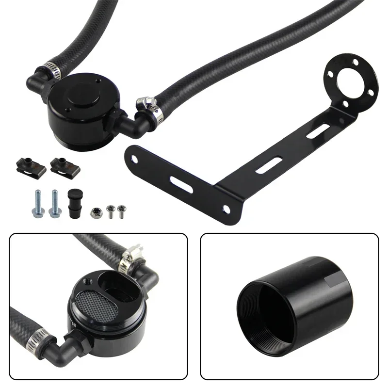 

Экспедиция со стороны пассажира, черный для Ford F-150 3.0 11-23 Маслоотделитель, совместимый 2,7 л/3,5 л/5,0 л 17-23 Raptor 18-21