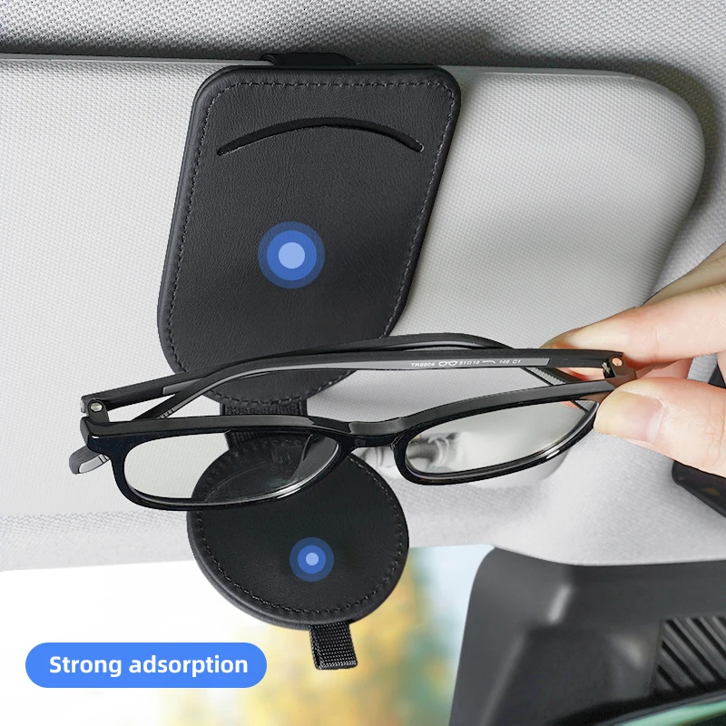 Car Sun Visor Glasses Case Holder Protective Organizer For Citroen C8 DS3 C6 C3 Vts C4 Saxo C4L C5 C2 C1 Xsara C3-XR Picasso