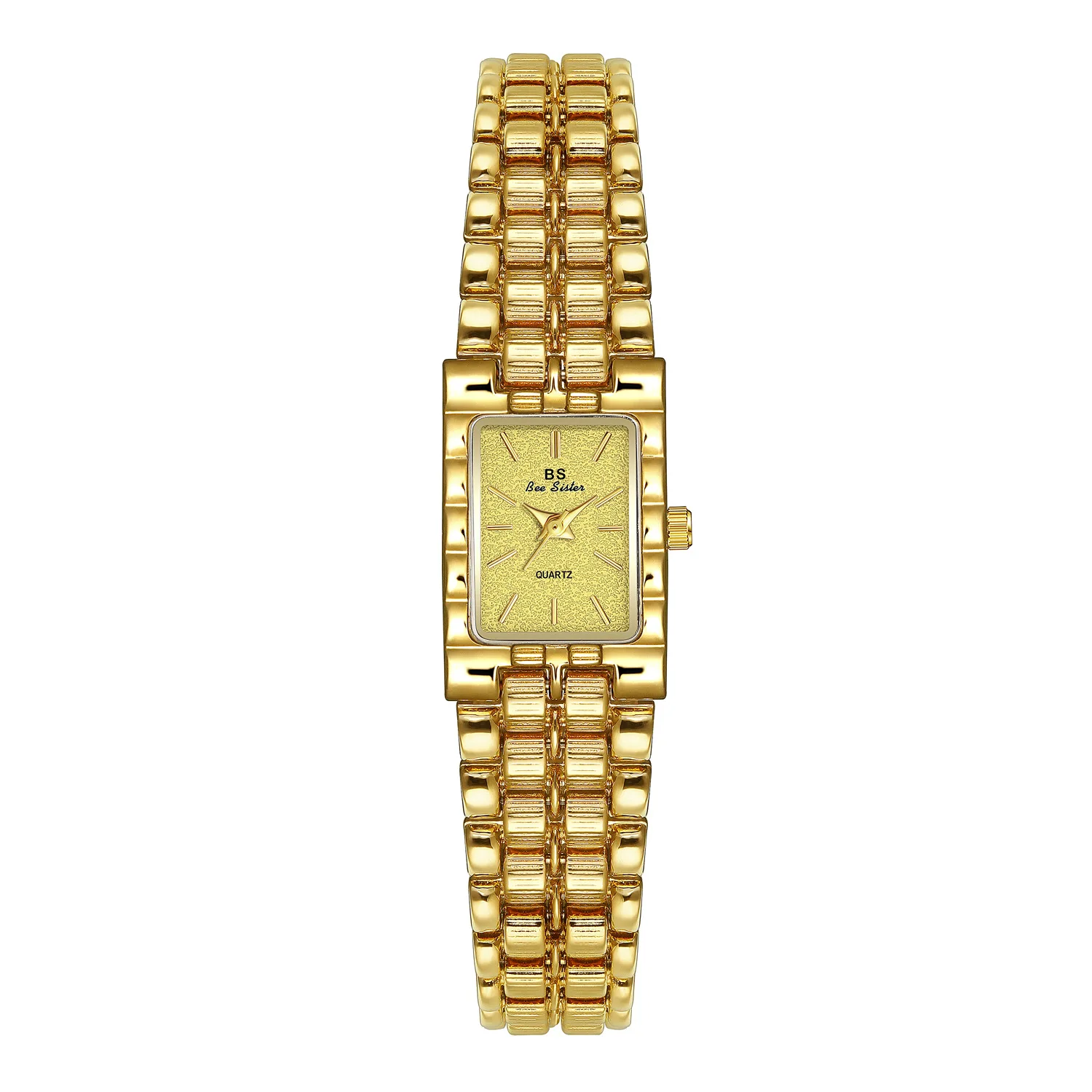 UTHAI Women Watch New Minimalist Brand Waterproof Square Retro Small Gold and Silver Ladies Fashion Watches Advanced Sense