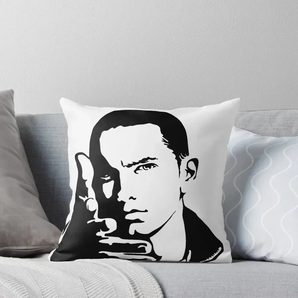

Eminem Throw Pillow Custom Cushion Photo Pillow Covers Decorative Cushions For Sofa Marble Cushion Cover pillow