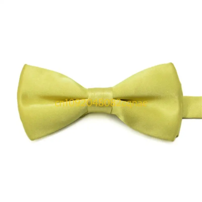 Double Layer Kids Bowtie Vibrancy Color Comfortable Design Necktie for Boy Girl Formal Casual Occasion Fashion Accessory