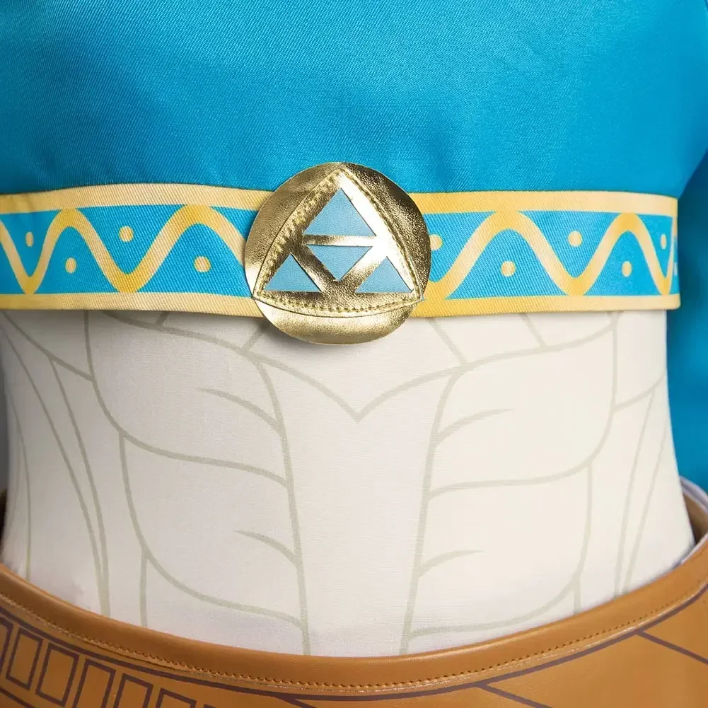 Zelda: Cosplay Tears of The Kingdom Princess Link Cosplay Kostüm Umhang Uniform für Frauen Prinzessin Perücke Karneval Verkleidung Anzug