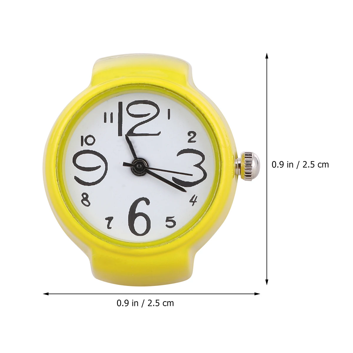 

Watch shaped Ring Digital Mini Pocket Watches for Men Women Fashion Stretch Elastic Design Exquisite Gifts