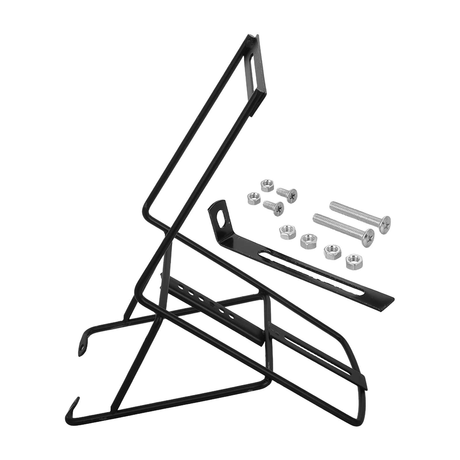 1Set Aluminum Front Bike Rack for Mountain Bikes Durable Lightweight High Load Capacity Easy Installation Cycling Accessories