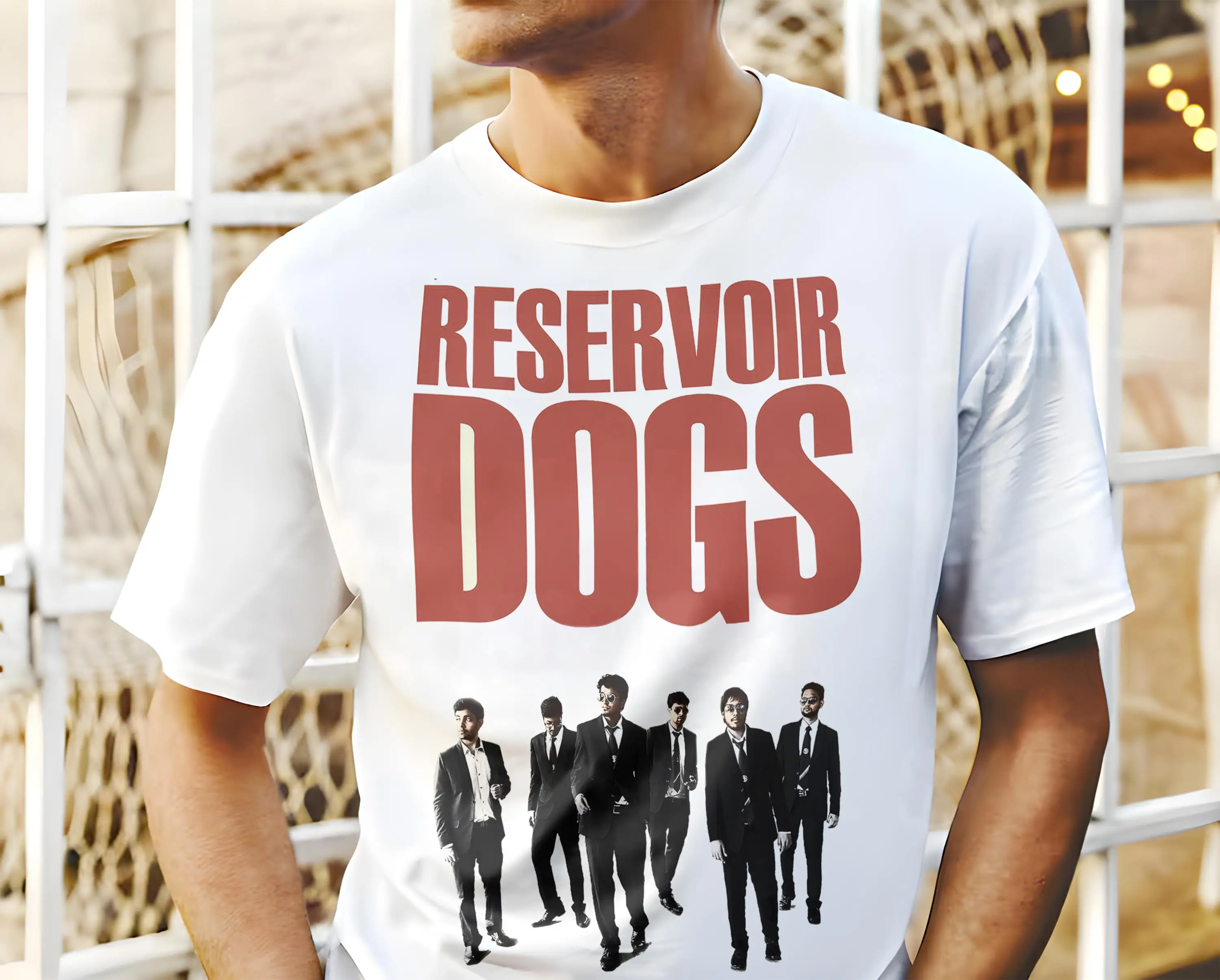 

Reservoir Dogs V2 Vintage Movie Poster T Shirt 8 Colors Film Lover All Sizes S 5XL