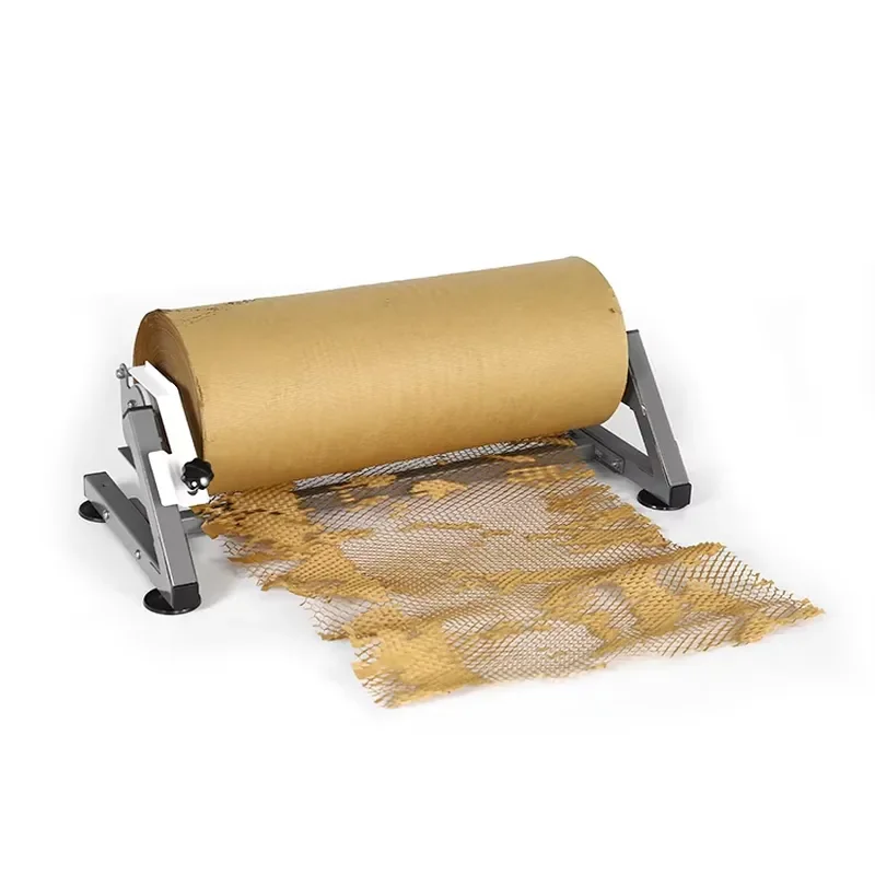 Automatic Honeycomb Paper Pad Making Machine Eco Friendly Protective Packaging Equipment for Fragile Items Shipping Box