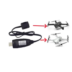 Syma X30 Z6 X500 HS175 D65 RC Drone USB Charging Cable 7 6V 2000mAh Lipo Battery Fast Charger Wire for Quadcopter