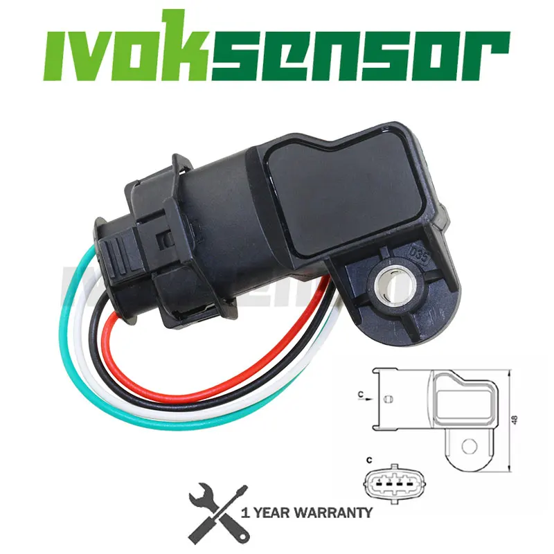 

С вилкой 0281002456 0 281 002 456 0261230373 Датчик карты Turbo Boost Датчик давления воздуха для Fiat Mercedes Nissan VW