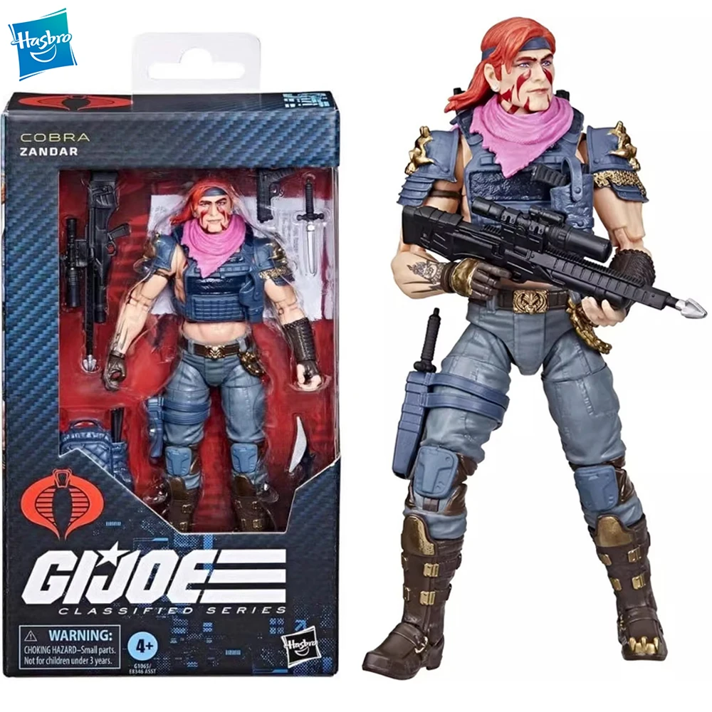 Pre-Order Original Hasbro G.i. Joe Classified Series 146 Dreadnok Zandar Action Figure 6-Inch (150 Mm) G1065