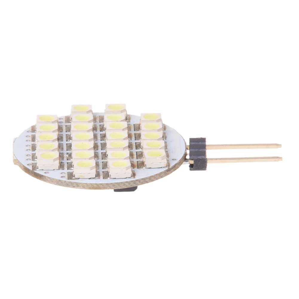 AA49 2X 24 SMD Светодиодная точечная лампа G4 Real White DC 12 В