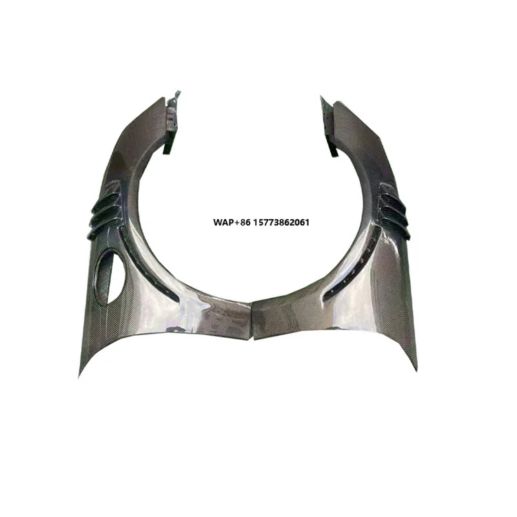 

for 981 718 Modified GT3 Carbon Fiber Fender Open Hole Semi-Carbon Fender Mudguard