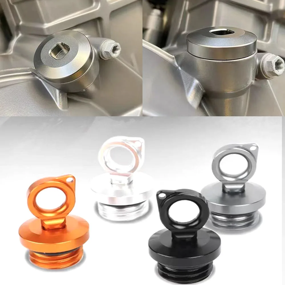 

Motorcycle Engine Filter Oil Cover Cap Guard CNC Aluminum For CFMOTO 800 MT 800MT