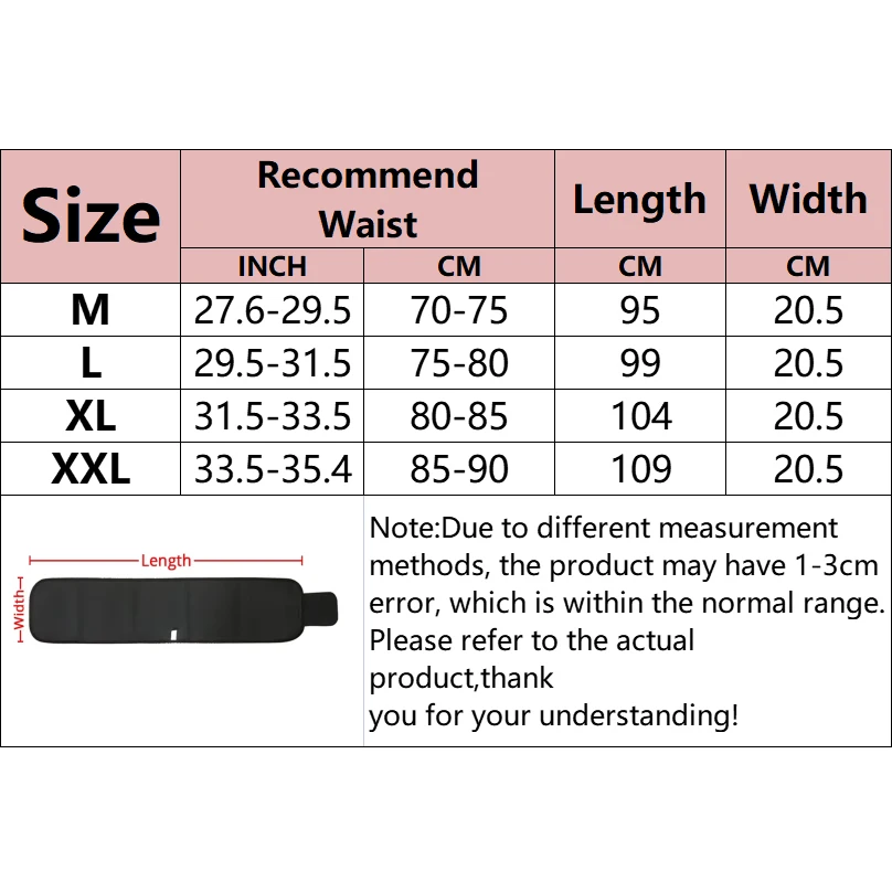 Men Sports Sweat Bust Waist Support Belt Shape Running Waist Abdominal Fat Burning Training Belts Sauna Suits Gym Waist Trimmer view 4
