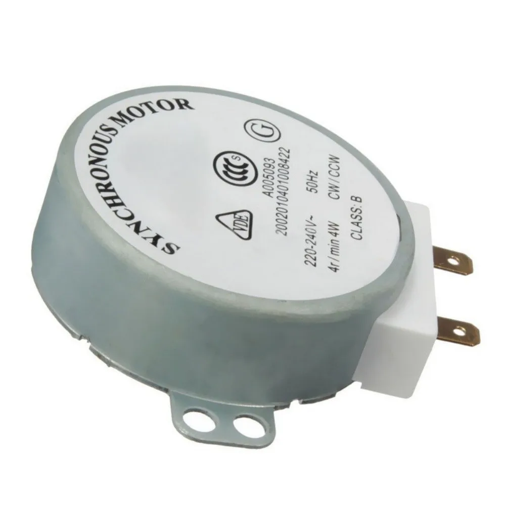 Microwave Oven Turntable Motor 220-240V 50Hz 4RPM Synchronous Replacement For Kitchen Appliance Electric Motor TYJ50-8A7
