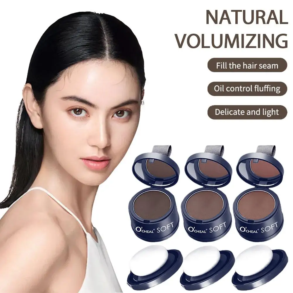 Super Hairline sombra en polvo Reparación de relleno de cabello corrector belleza recorte de cabello esponjoso maquillaje Calvo cobertura de la frente N2R1